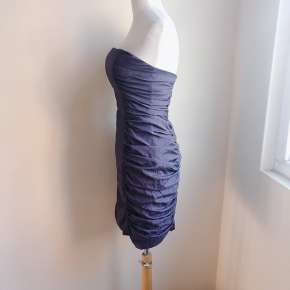 Vera Lucci Rusched Side Cocktail Dress - Picture 2 of 4